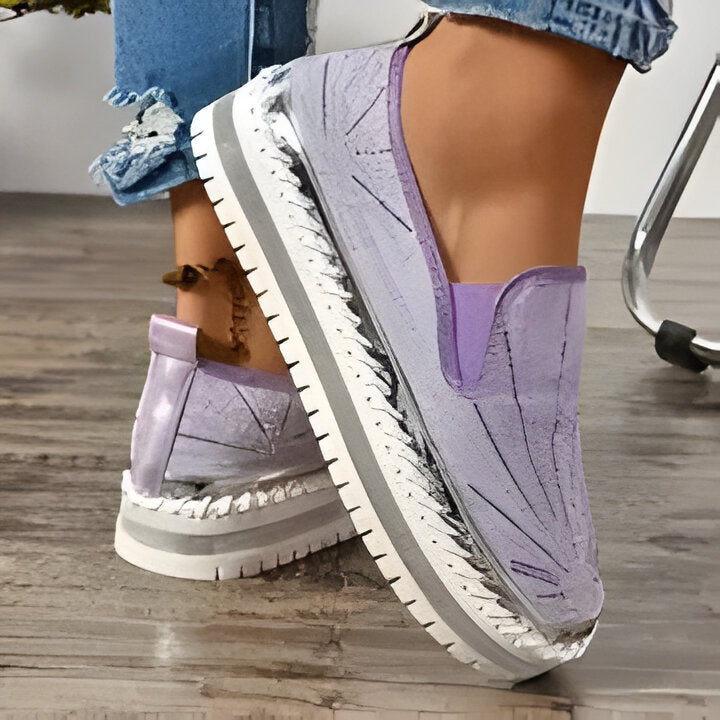 Bea | Elegante Damen Slipper mit funkelnden Strasssteinen R&B