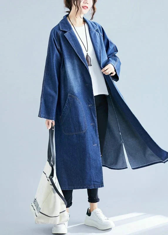 R&B | Denim-Trenchcoat