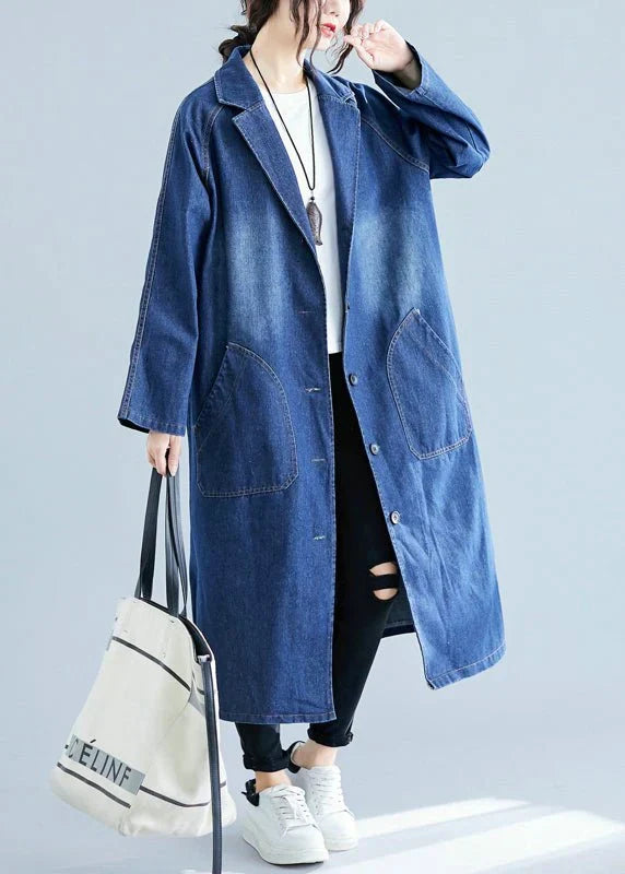 R&B | Denim-Trenchcoat