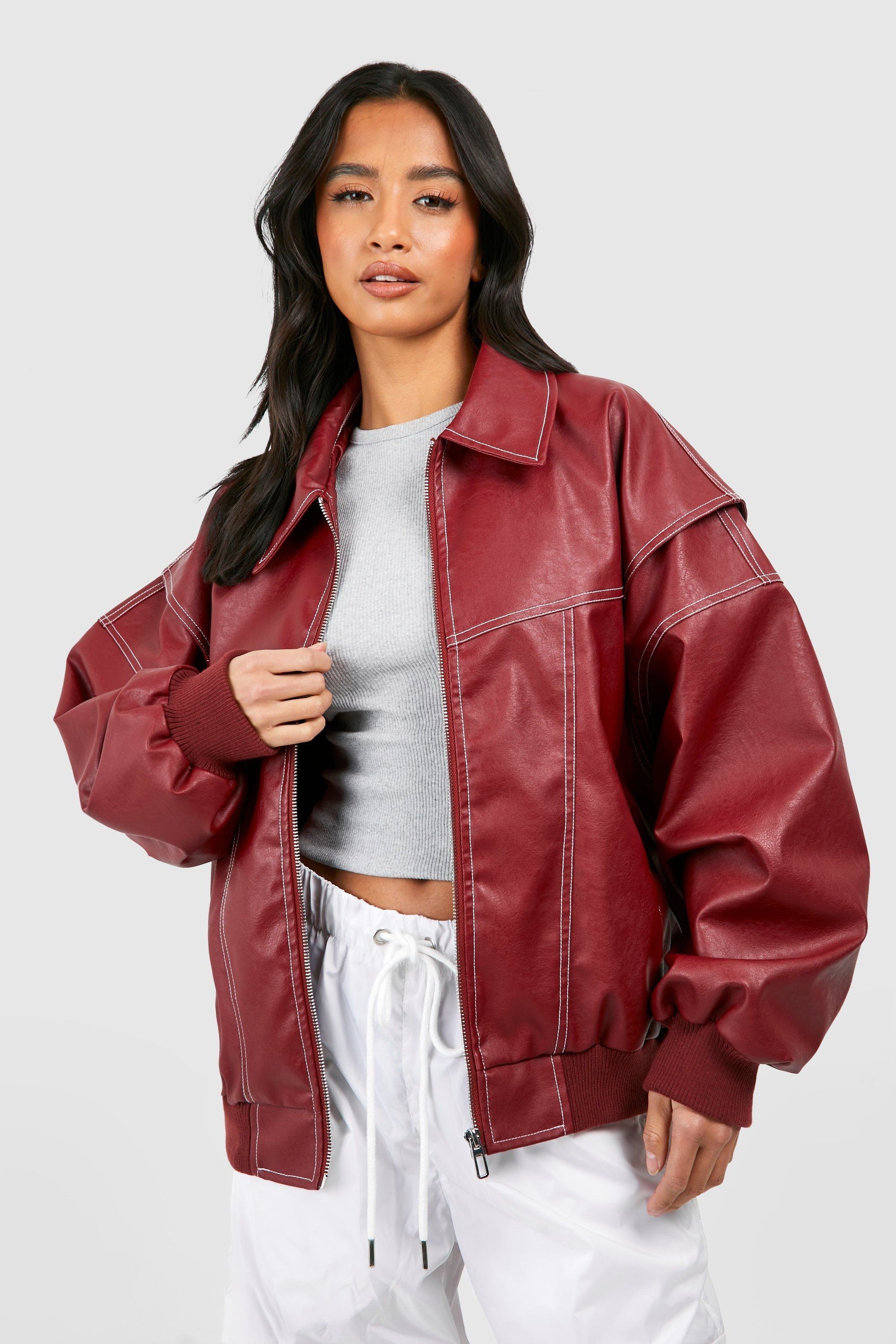 R&B | Warme Gepolsterte Bomberjacke
