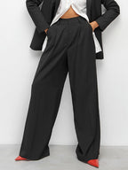 EB Hose mit hoher Taille und weitem Bein