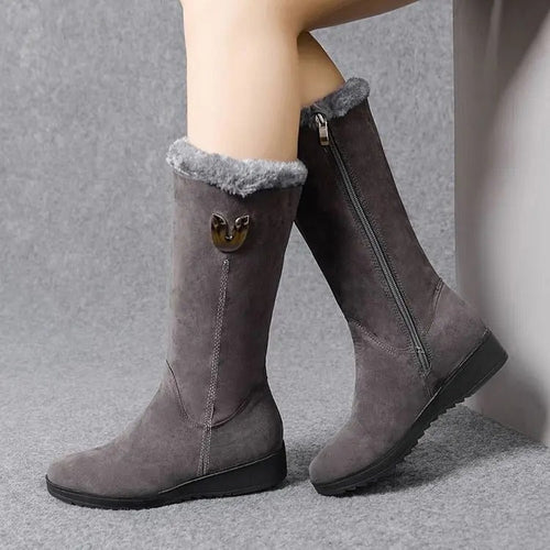 Damen Hochfell Stiefel R&B