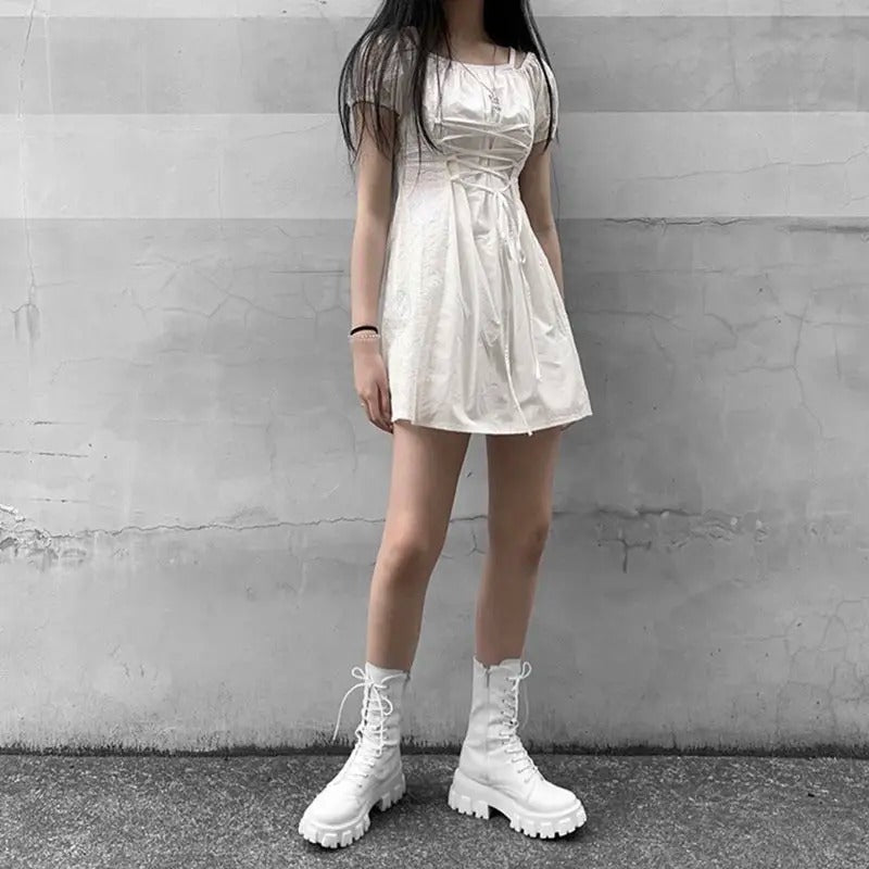 Damenmode Schnürstiefel R&B