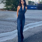 R&B | Denim Overall mit Neckholder