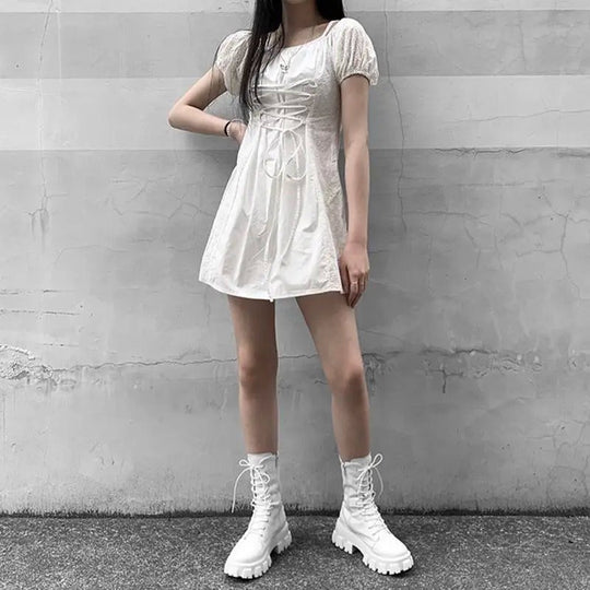 Damenmode Schnürstiefel R&B