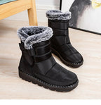 Damen warme Baumwolle Fell Stiefeletten R&B