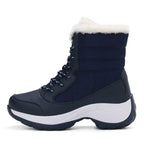 Frauen Plattform Outdoor Schneestiefel R&B