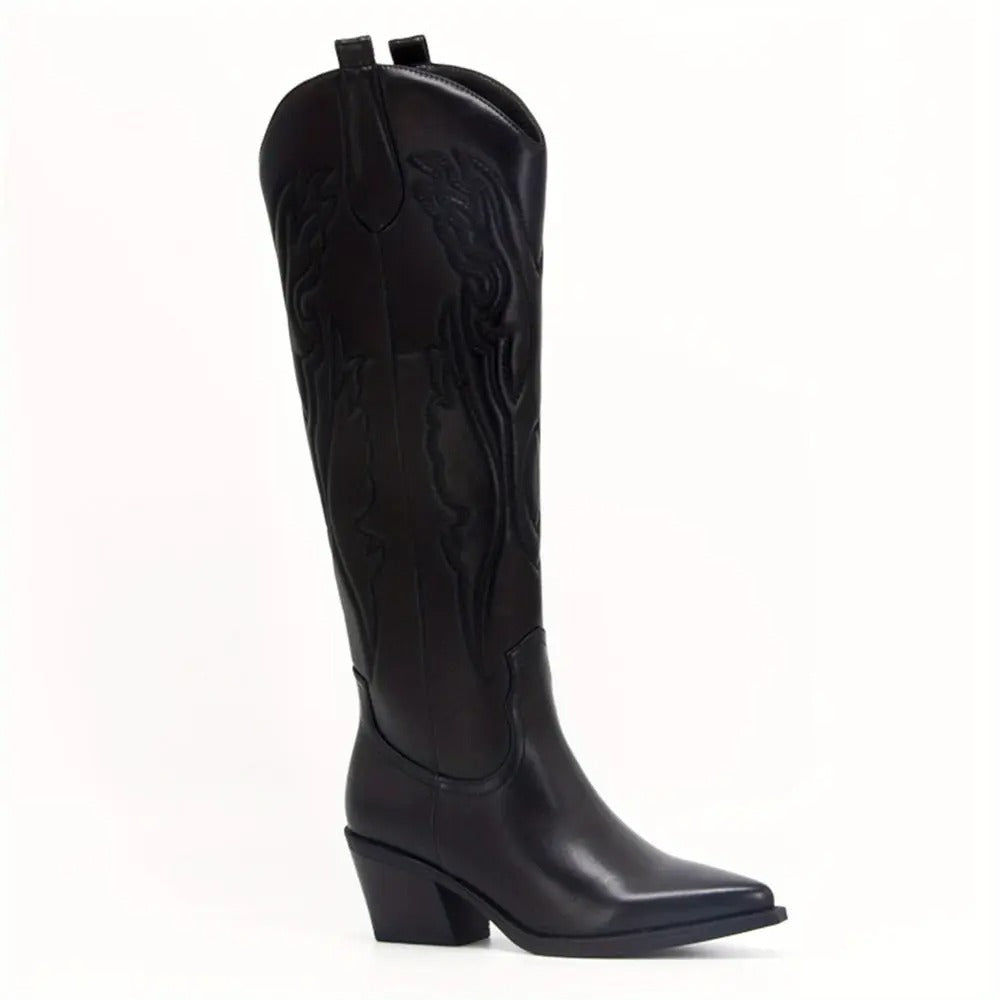 R&B | Robuste Cowboystiefel Bis Zum Knie