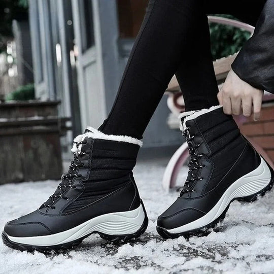 Frauen Plattform Outdoor Schneestiefel R&B