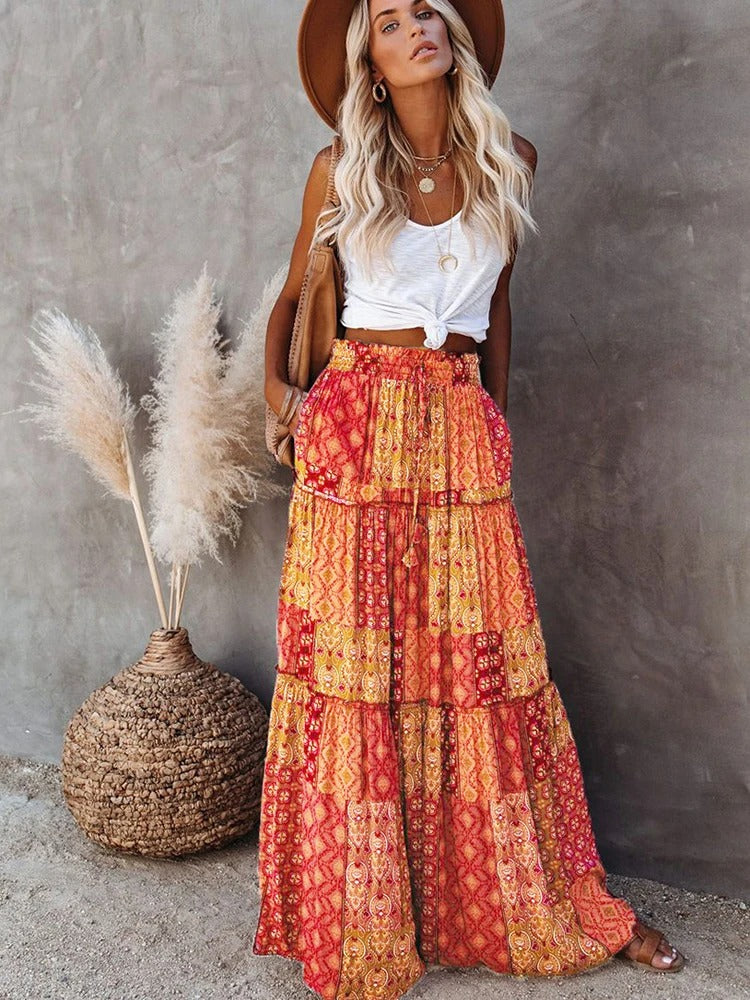 R&B | Vintage Bohemian Maxirock