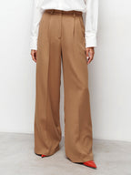 EB Hose mit hoher Taille und weitem Bein