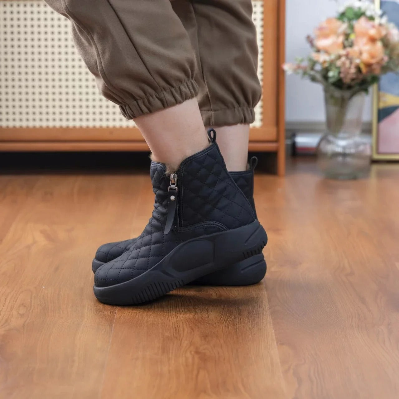 Dicke Boden Winter Schnee Stiefel R&B