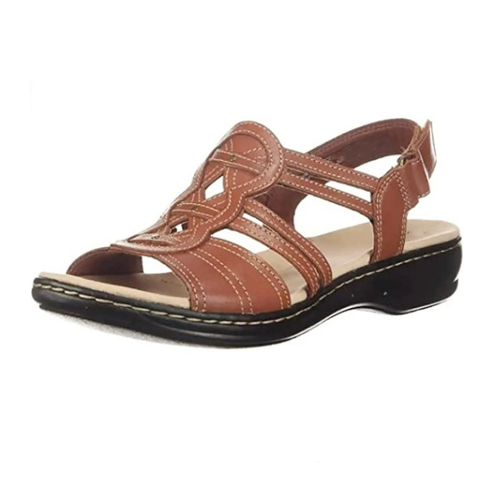 Stilvolle ergonomische Sandalen mit Fußstütze