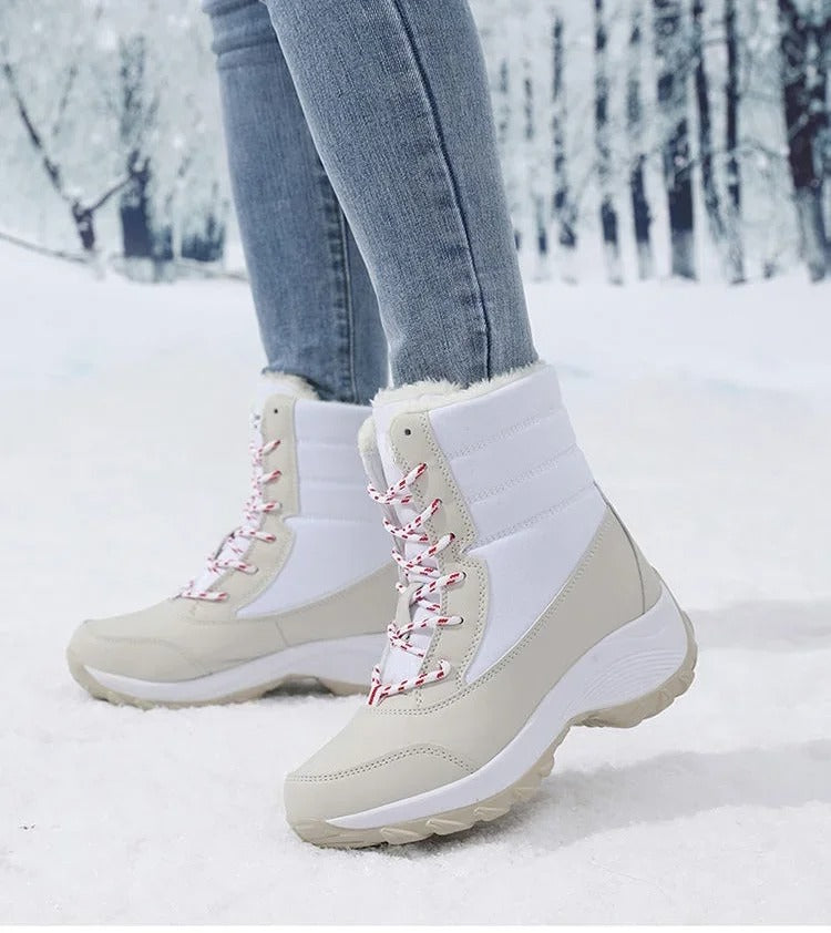 Frauen Plattform Outdoor Schneestiefel R&B