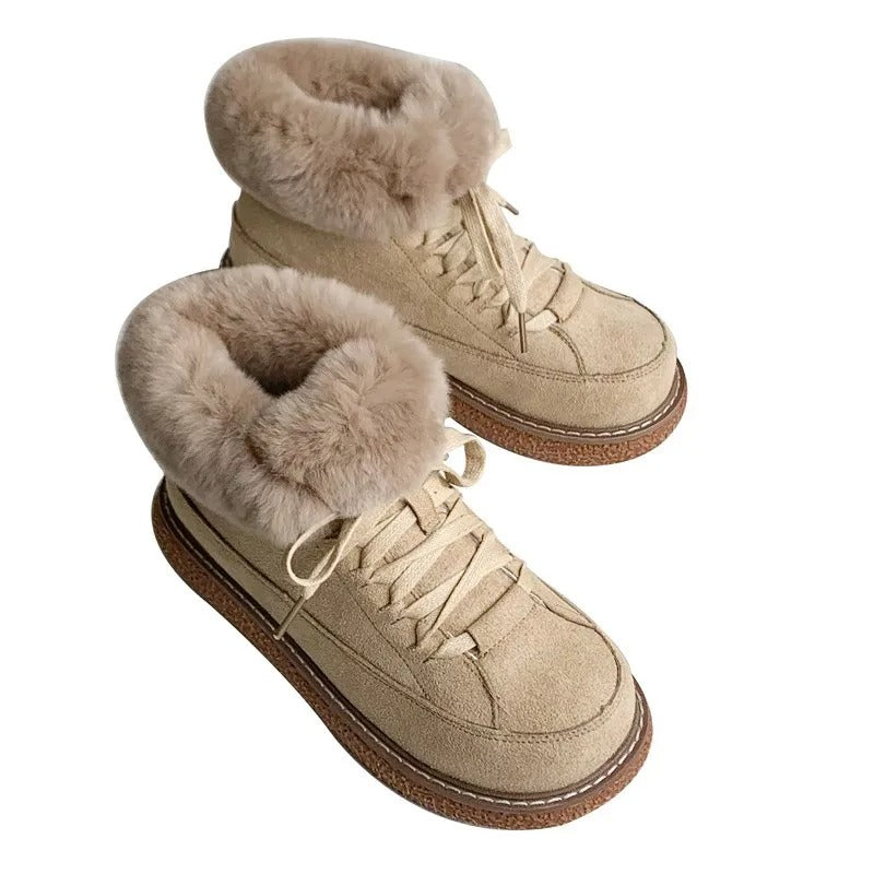 Warme Knöchelstiefel für Frauen R&B