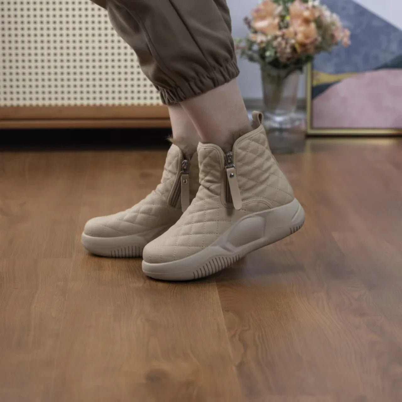 Dicke Boden Winter Schnee Stiefel R&B