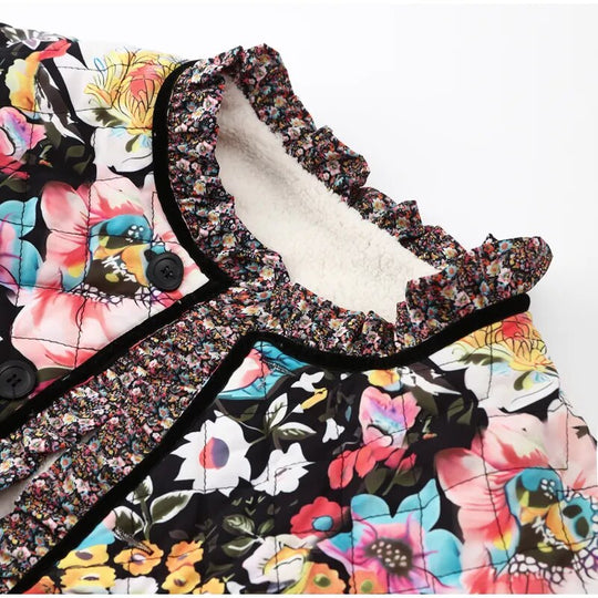 R&B | Blazer mit Blumenmuster