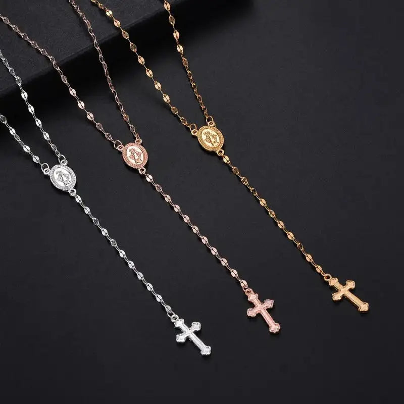 R&B | Elegante Rosenkranz Kette für Damen