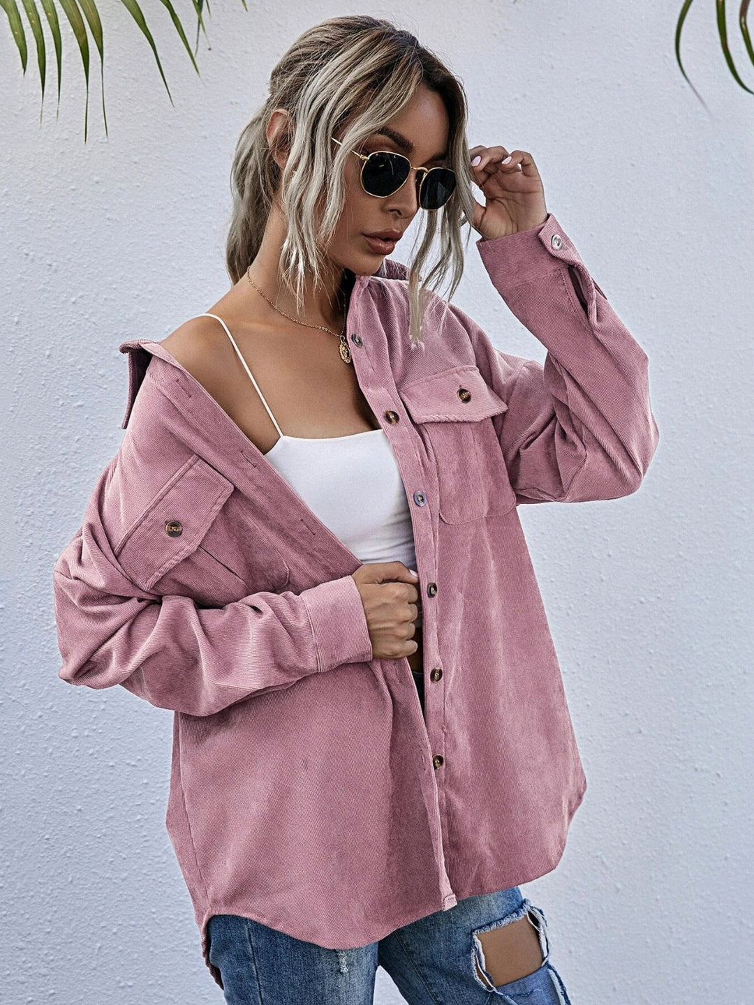 R&B | Cordura Dropped Shoulder Shacket