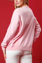 R&B | Weihnachtswächter Pailletten Rundhals Lässiger Lockere Sweatshirt