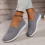 R&B | Einfarbige Gestrickte Sneaker Für Damen