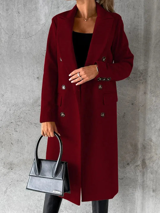 Winterjacke mit Revers für Damen