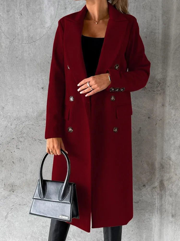 R&B | Damen Winterjacke mit Revers