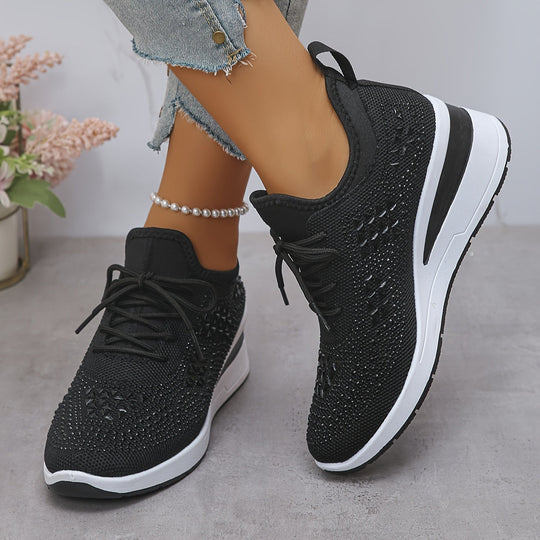 Elegante Sneakers mit Strasssteinen R&B R&B