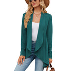 R&B | Langärmelige Jacke für Damen In Uni-Farbe