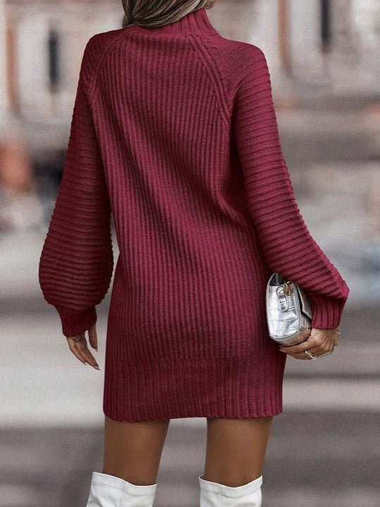 R&B | Rollkragenpullover mit Statement-Ärmeln
