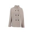 R&B | Kurzer Doppelreiher Mantel Minimalistische Maßgeschneiderte Winterjacke