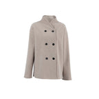 R&B | Kurzer Doppelreiher Mantel Minimalistische Maßgeschneiderte Winterjacke