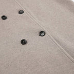 R&B | Kurzer Doppelreiher Mantel Minimalistische Maßgeschneiderte Winterjacke