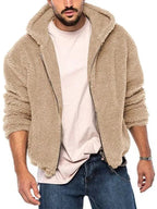 R&B | Doppel-Seitige Kapuzen Herren Winterjacke