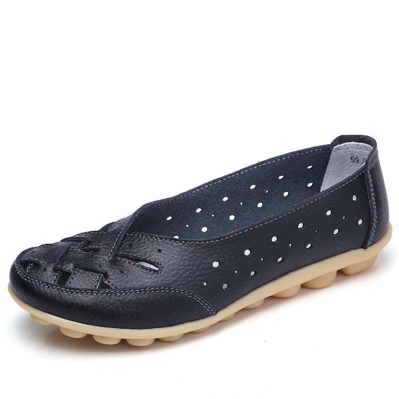 Blaue KomfortPantolette R&B