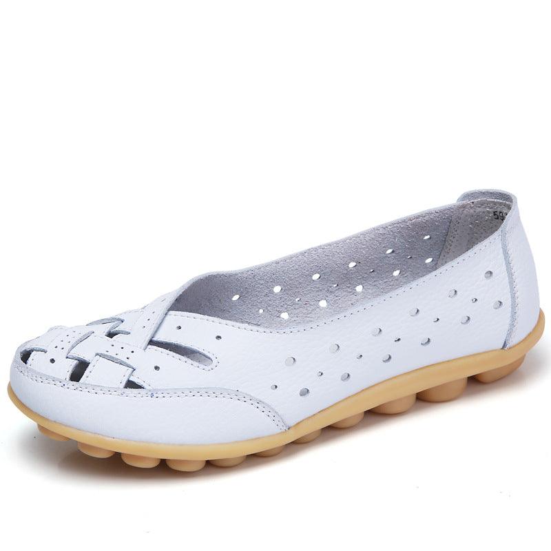 Blaue KomfortPantolette R&B