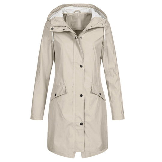 R&B | Lange Regenjacke - Winddichte