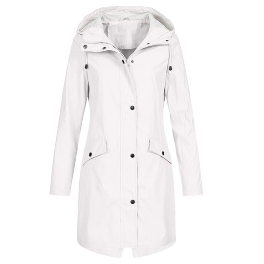 R&B | Lange Regenjacke - Winddichte