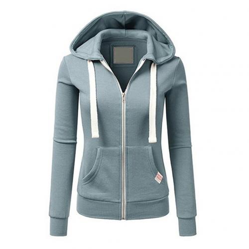 R&B | Fleece Zip Up Hoodie Met Verstelbare Capuchon
