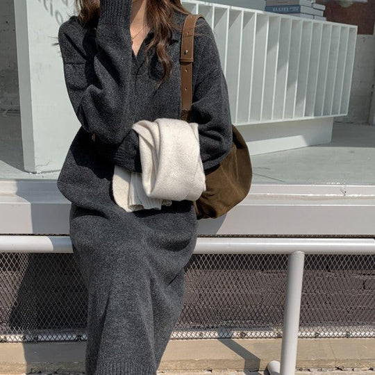 R&B | Sweatkleid mit Bequemem Schnitt