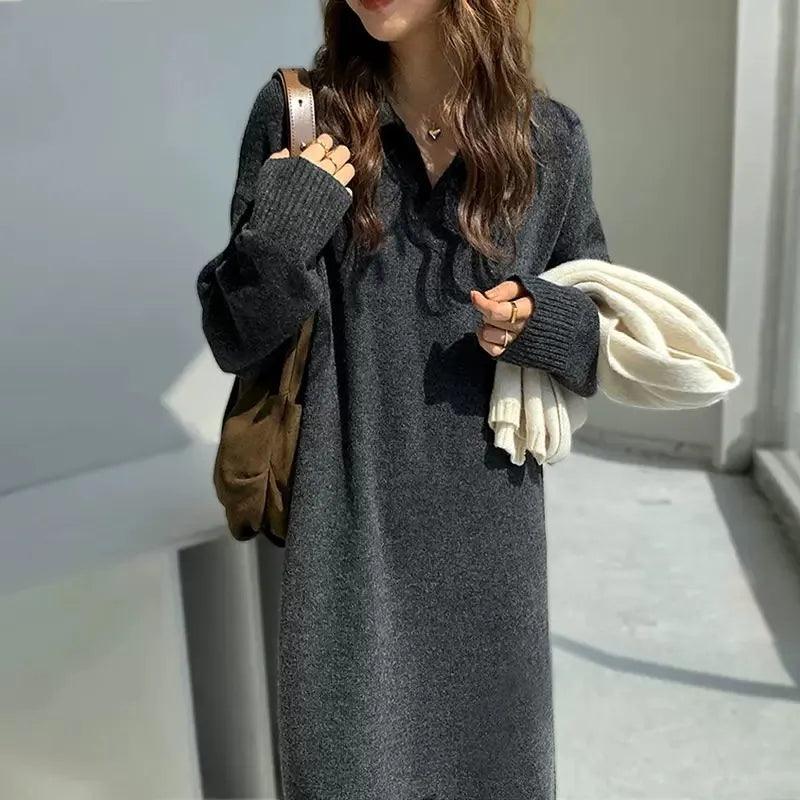 R&B | Sweatkleid mit Bequemem Schnitt