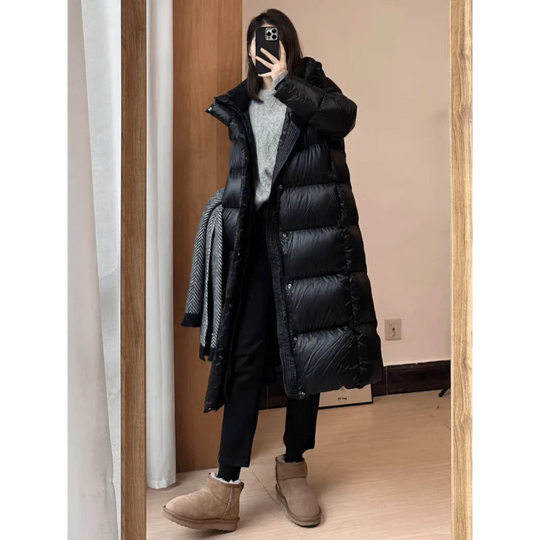 R&B | Langer, lässiger Winterparka für Frauen