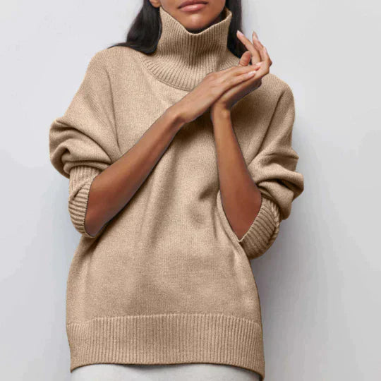 R&B | Oversized Rollkragenpullover