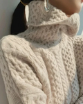 R&B | Chunky Strickpullover mit Rollkragen Weich und Warm Zeitloses Design