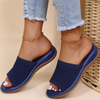 R&B | Atmungsaktive Mesh-Slip-On-Sandalen für Damen