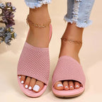 R&B | Atmungsaktive Mesh-Slip-On-Sandalen für Damen