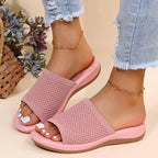 R&B | Atmungsaktive Mesh-Slip-On-Sandalen für Damen