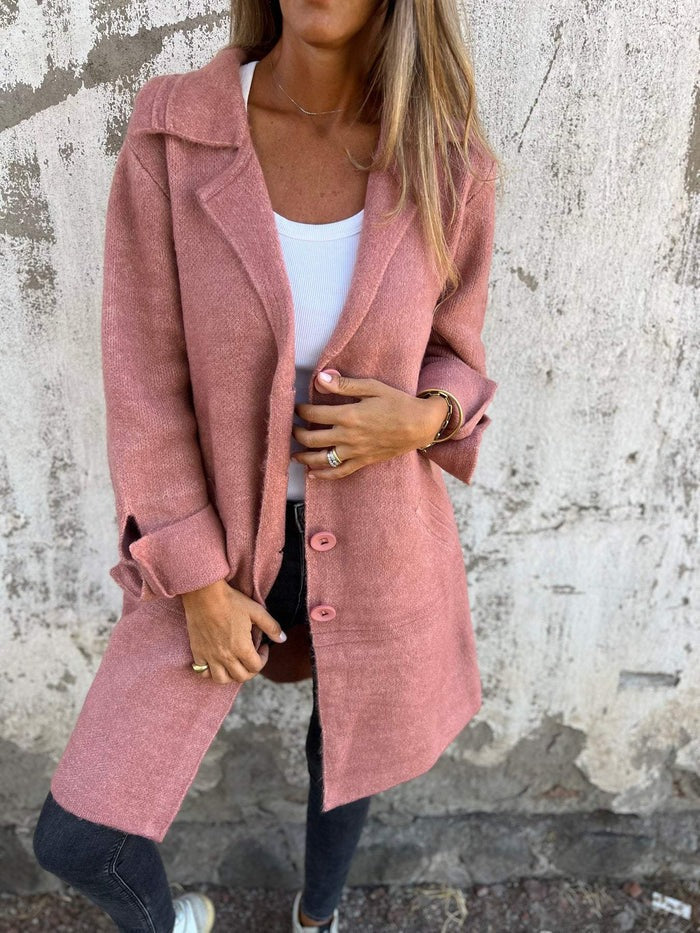 Lässiger langer Mantel