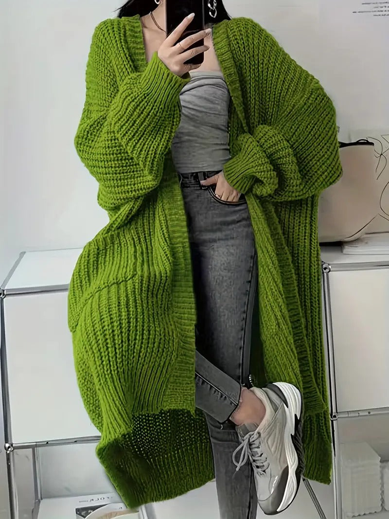 R&B | Zeitloser Komfort Offener Pullover