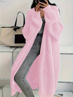 R&B | Zeitloser Komfort Offener Pullover